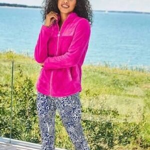 Lilly Pulitzer Leona Plush Jacket